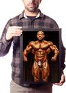 Quadro Dexter Jackson Decoração Ct Academia Fisiculturismo