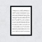 Quadro Dicionário Mineiro - Mineirês 45x34cm - com vidro