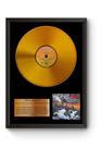 Quadro Dio Disco De Ouro Poster Moldurado
