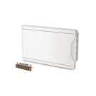 Quadro Disjuntor Pvc Embutir 12 Brancos C/Barramento Krona