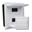 Quadro Distribuição 24/36 Disjuntores Embutir Caixa Disjuntor Branco Din Nema Elétrica Energia Quadro Distribuição 24/36 Disjuntores Embutir Caixa Disjuntor Branco Din Nema Elétrica Energia