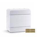 Quadro distribuição com barramento 8 din sobrepor forceline