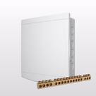 Quadro Distribuição Embutir 18/24 Disj Com Barramento Tigre