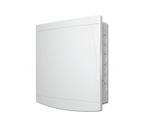 Quadro distribuição embutir 18/24 disjuntor tp branca tigre