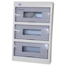 Quadro Distribuição Embutir 36 Disjun Fumê Weg + Barramento