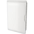 Quadro distribuição embutir 36d/27n branco sem barramento krona Quadro distribuição embutir 36d/27n branco sem barramento krona
