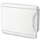 Quadro distribuição embutir 8d/6n branco sem barramento krona
