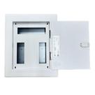 Quadro Distribuição Embutir P/ 16 Disjuntores Din 100a Cor Branco Aço