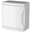 Quadro distribuição sobrepor 4d/3n branco sem barramento krona Quadro distribuição sobrepor 4d/3n branco sem barramento krona