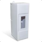 Quadro Distribuição Sobrepor Sem Porta Box 2 Din Steck Quadro Distribuição Sobrepor Sem Porta Box 2 Din Steck