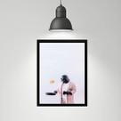 Quadro Divertido Cozinha Darth 33x24cm