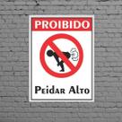 Quadro Divertido Proibido Peidar Alto 45x34cm - com vidro