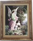 Quadro Do Anjo Da Guarda, Mod.16, Med. 53x43cm. Angelus