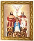 Quadro Do Divino Pai Eterno, Mod. 01, Tam. 30x25cm. Angelus