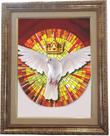 Quadro Do Espírito Santo, Modelo 04, Med. 53x43cm. Angelus