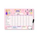 Quadro Do Incentivo Educativo Infantil Tema Princesas - Opfy