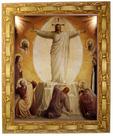 Quadro do Jesus Ressuscitado, Mod. 02, Tam. 30x25cm. Angelus