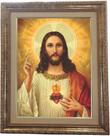 Quadro do Sagrado Coração De Jesus, Mod.05, 53x43cm. Angelus