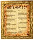 Quadro Do Salmo 107, Mod. 01, Tam. 30x25cm. Angelus