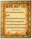 Quadro Do Salmo 133, Mod. 05, Tam. 30x25cm. Angelus