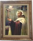Quadro Do São João da Cruz, Mod. 01, Tam. 53x43cm. Angelus