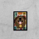 Quadro Dog- Filme The Secret Life os Pets 24x18cm Quadro Dog- Filme The Secret Life os Pets 24x18cm