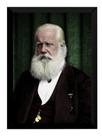 Quadro Don Pedro Ii Foto Colorida Monarquia Brasil Grande