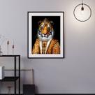 Quadro Dona Tigresa - 60x48Cm
