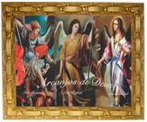 Quadro dos Três Arcanjos de Deus, Mod. 01, 30x25cm. Angelus