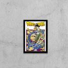 Quadro Dragon Ball Z Goku 33x24cm - com vidro