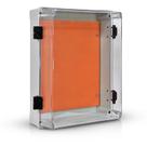 Quadro elétrico plastico 350x260x130mm cinza/tr df ip65 Quadro elétrico plastico 350x260x130mm cinza/tr df ip65