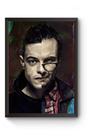 Quadro Elliot E Mr Robot Poster Moldurado
