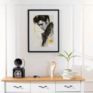 Quadro Elvis Love Me Tender - 60x48cm Quadro Elvis Love Me Tender - 60x48cm