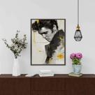 Quadro Elvis Presley - Love Me Tender 24x18cm Quadro Elvis Presley - Love Me Tender 24x18cm