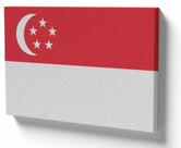Quadro em Azulejo Parede ou Mesa 30x40 bandeira cingapura singapura Quadro em Azulejo Parede ou Mesa 30x40 bandeira cingapura singapura