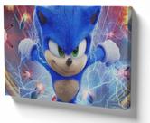 Quadro em Azulejo Parede ou Mesa 30x40 sonic correndo
