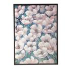 Quadro em canvas flores 53 x 73 cm Quadro em canvas flores 53 x 73 cm