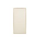 Quadro em metal relevo ondulado 80x40cm - a Quadro em metal relevo ondulado 80x40cm - a