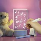 Quadro em Vidro Iluminado Luminous Writing