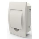 Quadro emb 4 din pvc branco enerbras