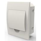Quadro emb 6 din pvc branco enerbras Quadro emb 6 din pvc branco enerbras
