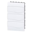 Quadro Embutir 36din/24ul Sem Barramento Porta Bca Brum Quadro Embutir 36din/24ul Sem Barramento Porta Bca Brum