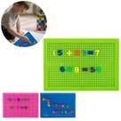 Quadro Encaixe com Letras e Números Brinquedo Educativo Didático Interativo
