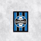 Quadro Escudo Grêmio 45x34cm - com vidro Quadro Escudo Grêmio 45x34cm - com vidro