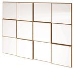 Quadro Espelho Block Medio 1,00 MT (LARG) cor Freijo - 39584 Quadro Espelho Block Medio 1,00 MT (LARG) cor Freijo - 39584