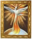Quadro Espirito Santo, Sete Dons, Mod 03, Tam30x25cm Angelus