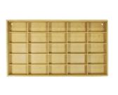 Quadro Estante para 25 Carrinhos Miniatura Mdf Madeira