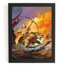 Quadro Fantasy Arte De Boris Vallejo E Julie Bell Rpg