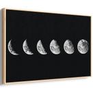 Quadro Fases da Lua Ascendente Pintura