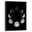 Quadro Fases da Lua Circular